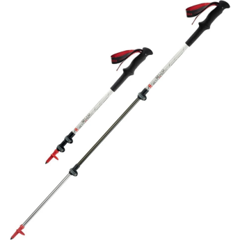 Палка треккинговая NATUREHIKE NH17D006-D Carbon-AL Hoar UL 60-120см белый